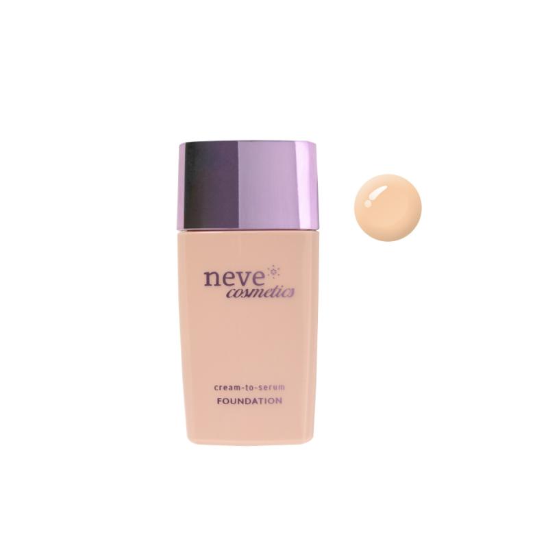 Fondotinta Cream To Serum Medium Warm - Neve Cosmetics