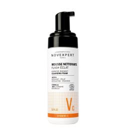 VITAMIN C MOUSSE NETTOYANTE FLASH ECLAT 150ML - NOVEXPERT