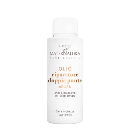 Olio riparatore doppie punte Argan e Amamelide 50 ml - Maternatura