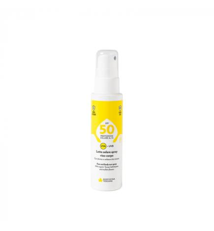 Latte spray viso-corpo SPF50 100 ml - Biofficina Toscana