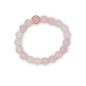 Bracciale Quarzo Rosa 10MM - Le Origini