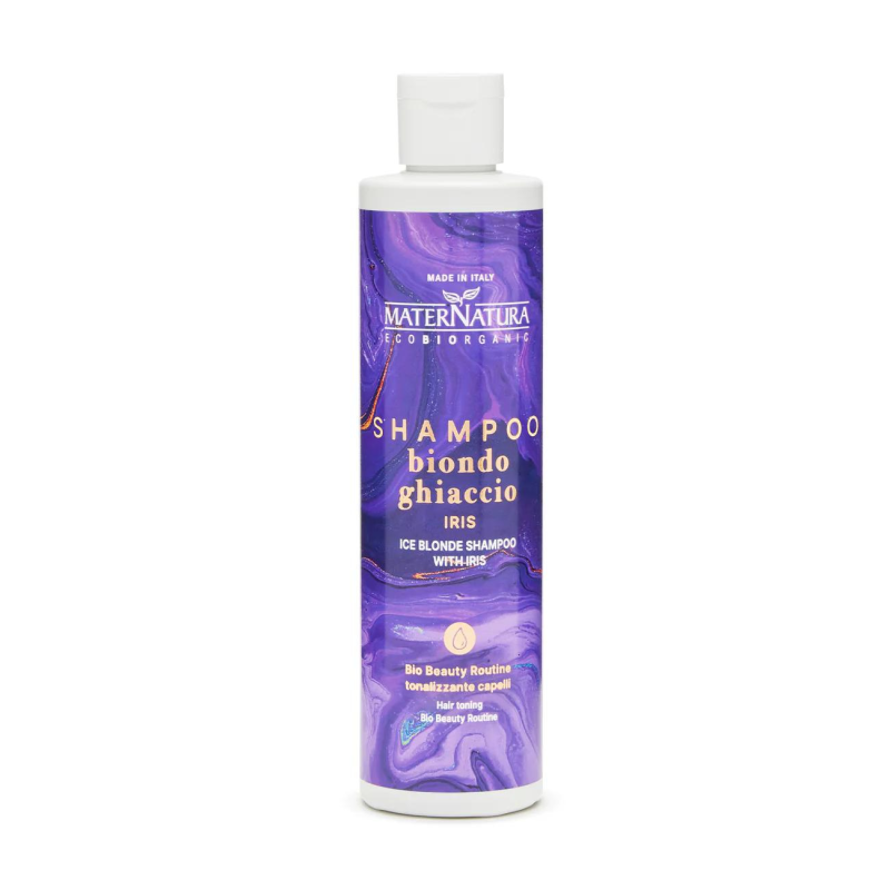 Shampoo biondo ghiaccio iris 250 ml - MaterNatura